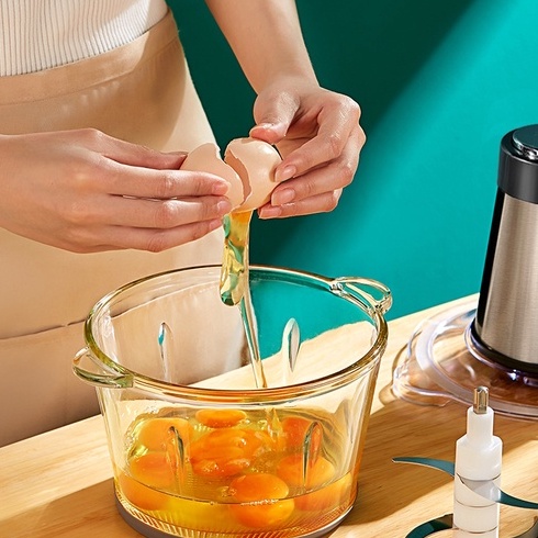 JIASHI Máy Xay Thịt Cầm Tay Bằng Thép Không Gỉ Chất Lượng Cao