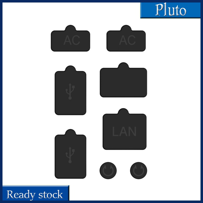 Mới 1 Set Nút Bịt Chống Bụi Cho Cổng Tai Nghe Usb Ac Lan Hdmi-Compatible Tương Thích Cho Switch Oled Host