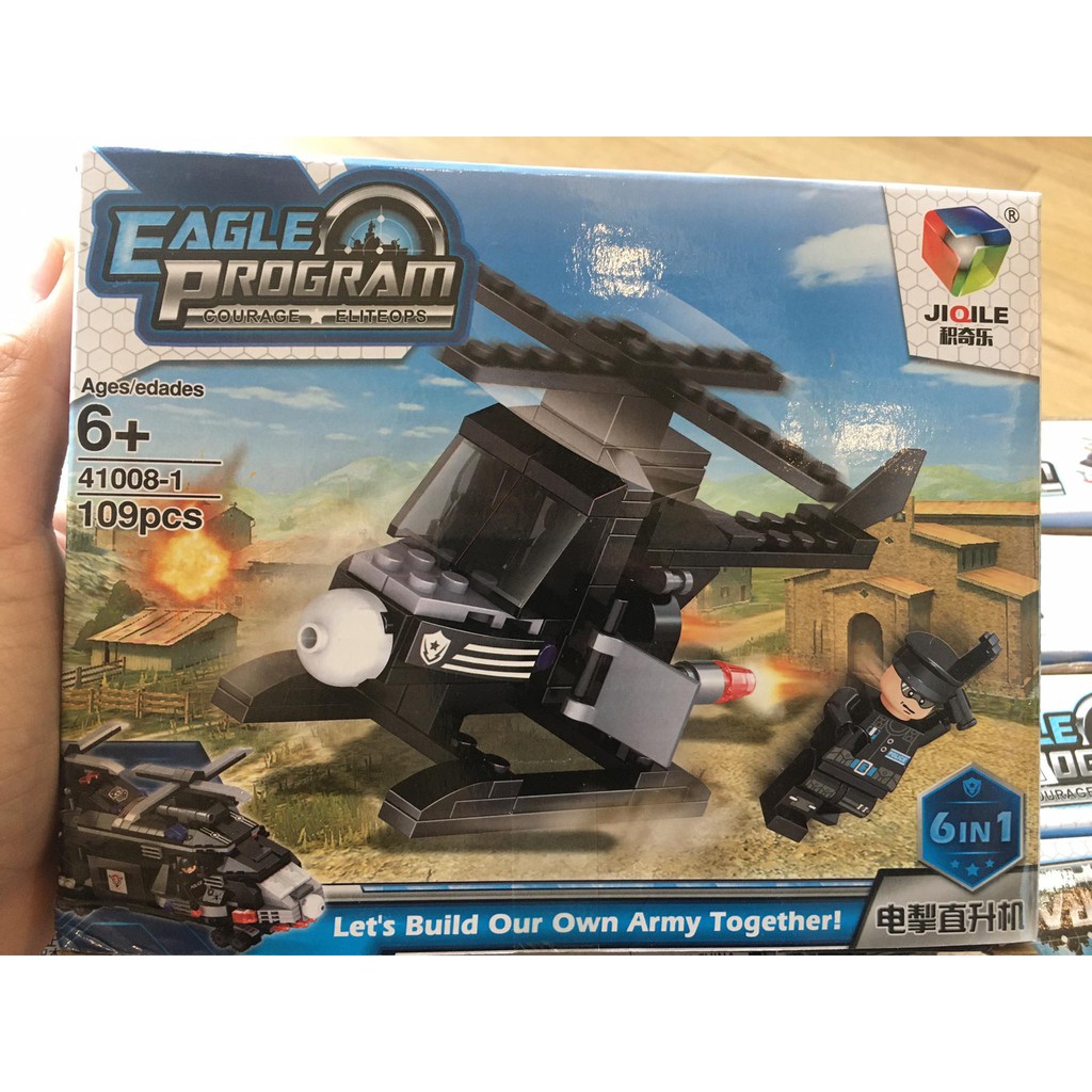 Lego cho bé trai 6in1