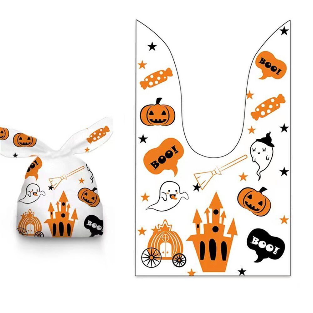 Bộ 50 Túi Đựng Bánh Kẹo Phong Cách Halloween
