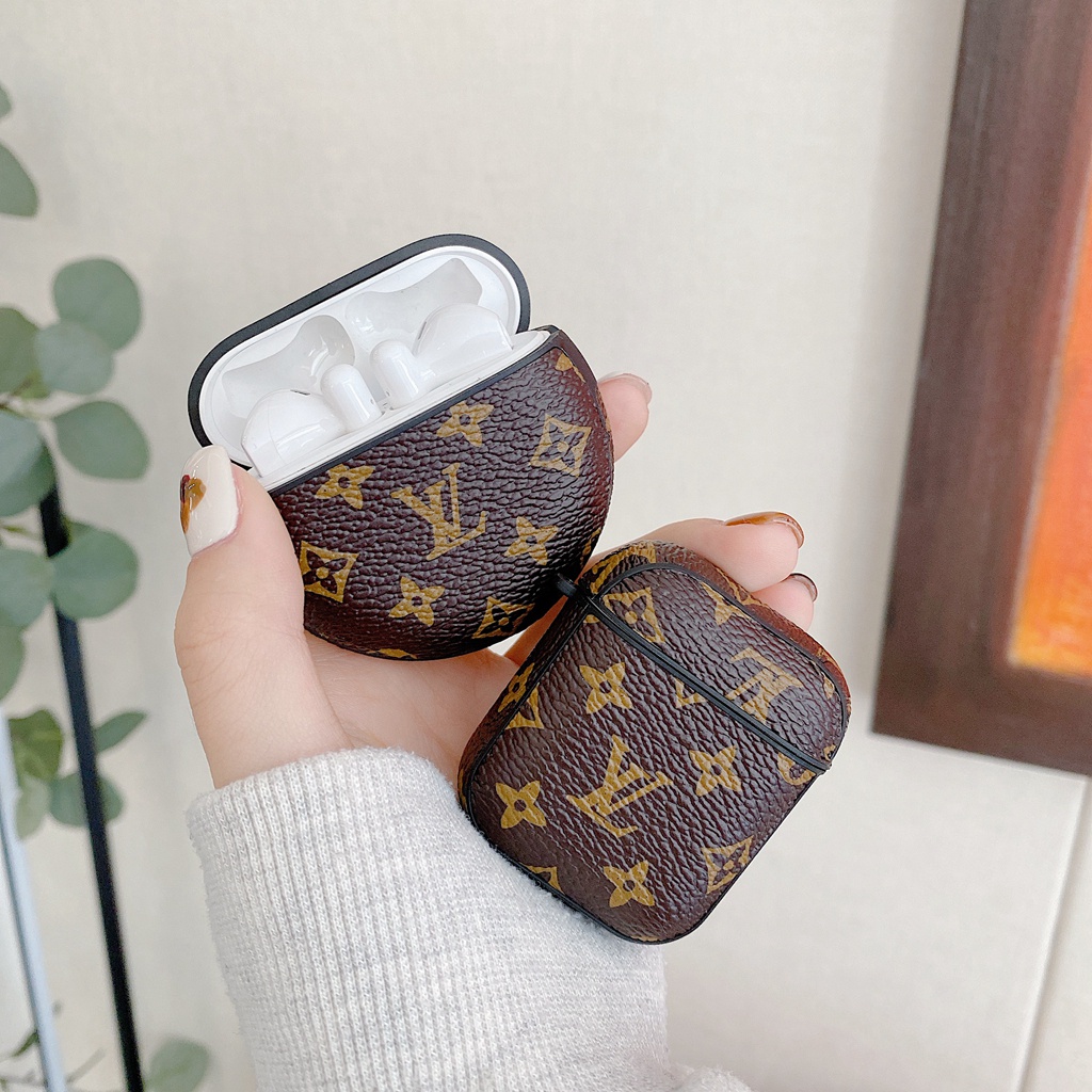 Vỏ Bảo Vệ Hộp Sạc Tai Nghe Airpods 1 / 2 3 Pro 2 Chống Sốc Chống Thấm Nước Họa Tiết Hoa