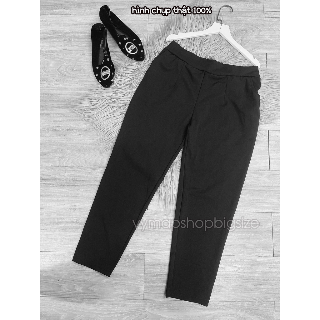 Quần baggy bigsize form quần tây siêu co giãn 40-100kg