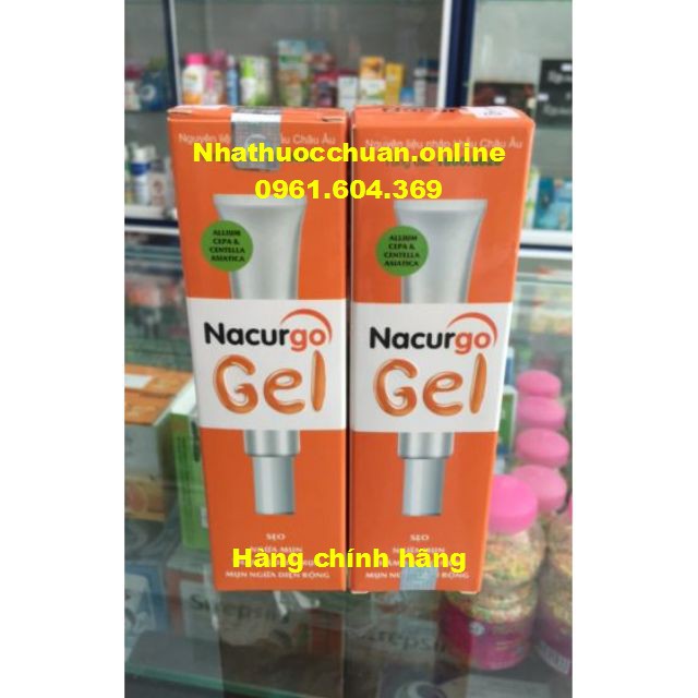 NACURGO GEL: Đánh bay thâm sẹo mụn – Chặn đứng viêm nang lông