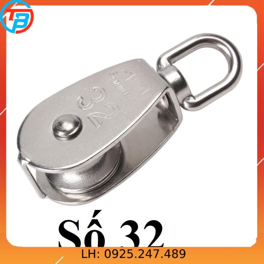 Ròng rọc INOX 304 số 32 CÁP THÉP SÀI GÒN