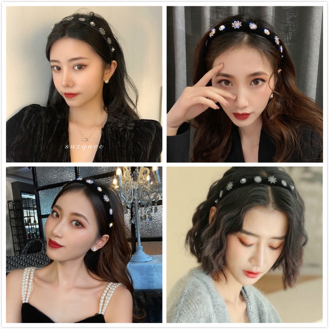 Băng Đô Cài Tóc Thiết Kế Đơn Giản Phong Cách Hàn Quốc Cho Nữ