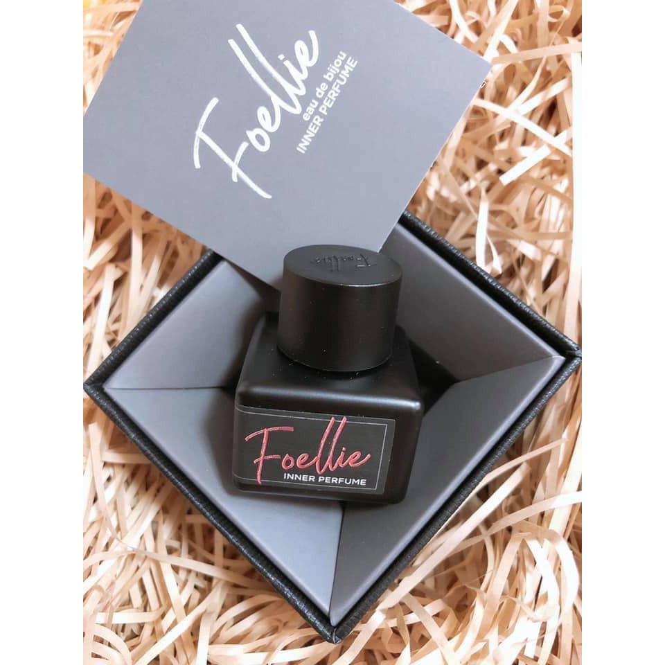 Nước Hoa Vùng Kín Hương Thơm Nồng Nàn Mãnh Liệt Foellie Eau De Innerb Perfume 5ml - Bijou Best Seller [MÀU ĐEN]