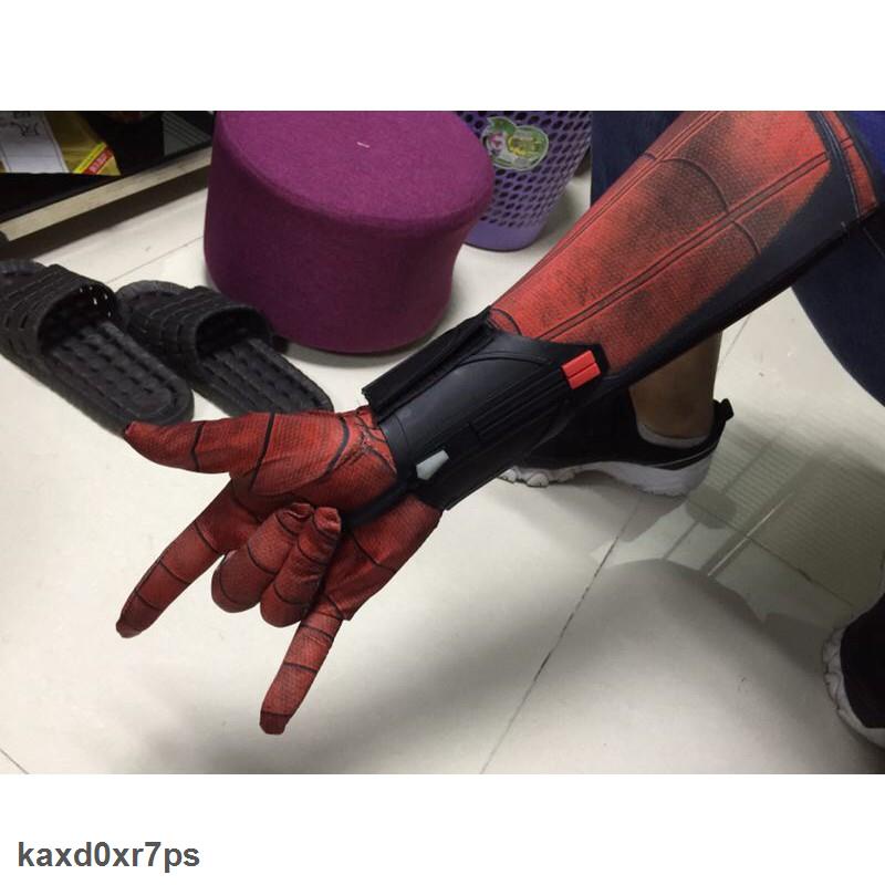Giá SỉSpider-Man Homecoming Cosplay Spiderman Far From Home Peter Parker Superhero Web Shooter Props Trang trí