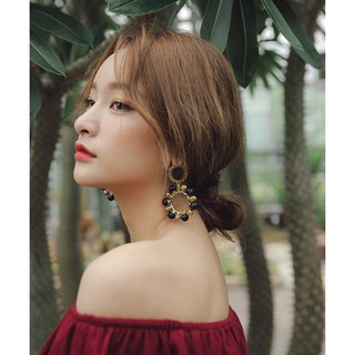 bông tai hạt dài