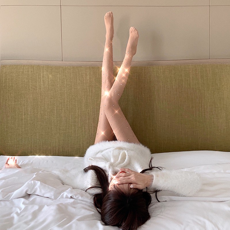 TẤT LƯỚI ĐÍNH HẠT KIM TUYẾN