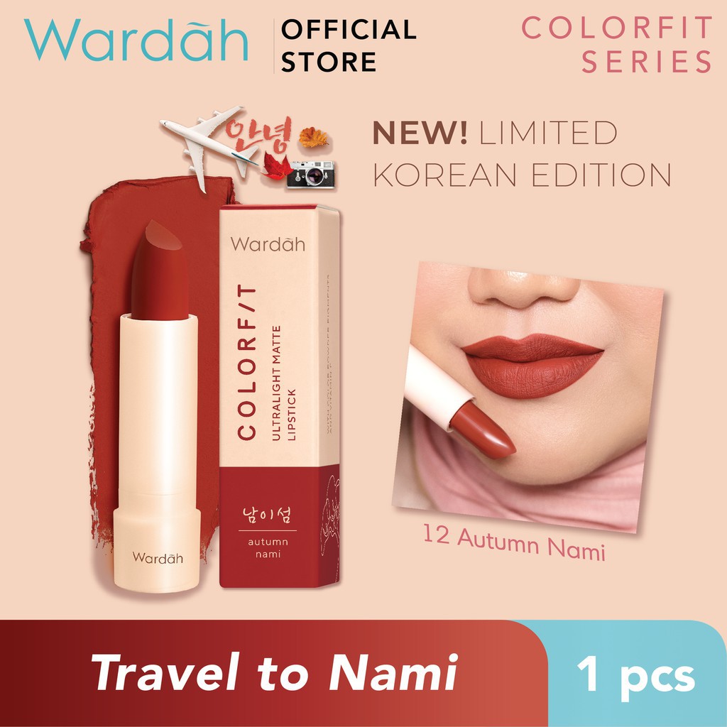 (hàng Mới Về) Son Lì Siêu Nhẹ Nhiều Màu Sắc Thời Trang Hàn Quốc Wardah Colorfit | BigBuy360 - bigbuy360.vn