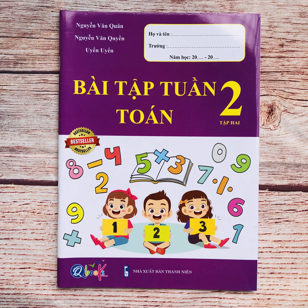 [ch712] [CHINH PHỤC LỚP 2] Combo bài tập tuần và đề kiểm tra toán tiếng việt 2 - cả năm (8 quyển) ch712