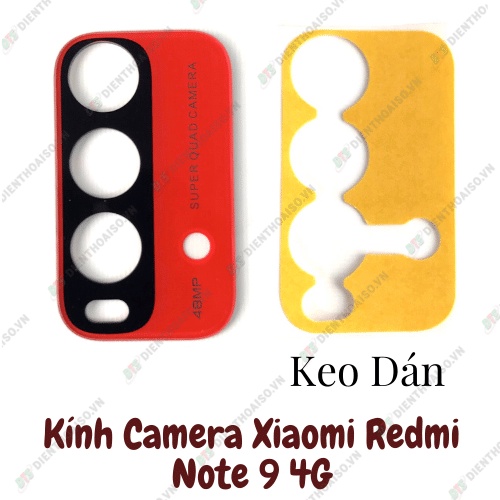 Kính camera sau dùng cho máy xiaomi redmi note 9 4g