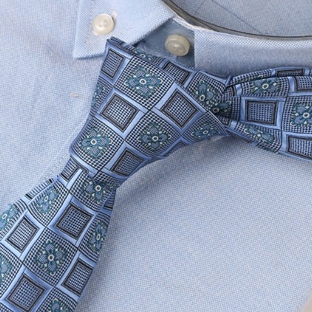 Cravat Nam cỡ trung 7cm cao cấp nhiều mẫu lựa chọn, cà vạt chú rể, Cavat dự tiệc, Calavat công sở CV-7144