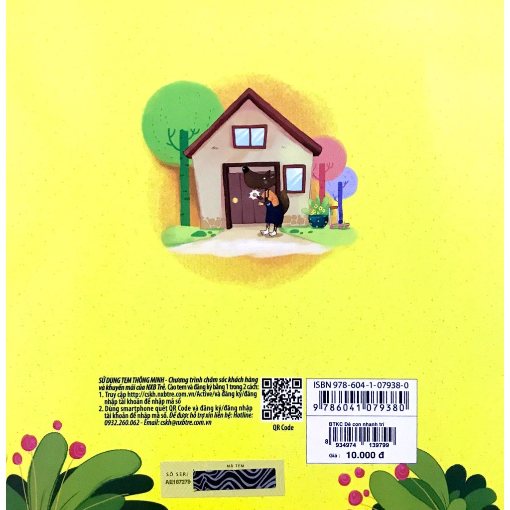Sách - Bé Tập Kể Chuyện - Dê Con Nhanh Trí
