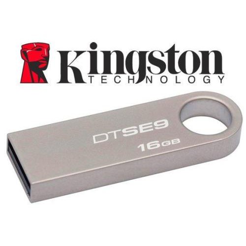 USB 2.0 Kingston DataTraveler SE9 16GB (Bạc)-Hàng chính hãng