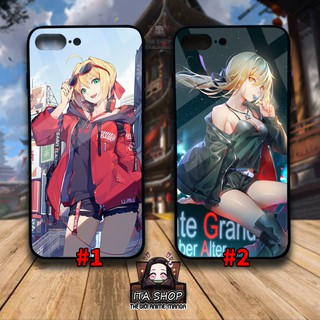 Ốp lưng Saber Alter - Ốp Lưng Anime  Iphone 5s 6 6s 6s+ 7+8+ X Xs Xr 11 11 pro max 12 12 pro max