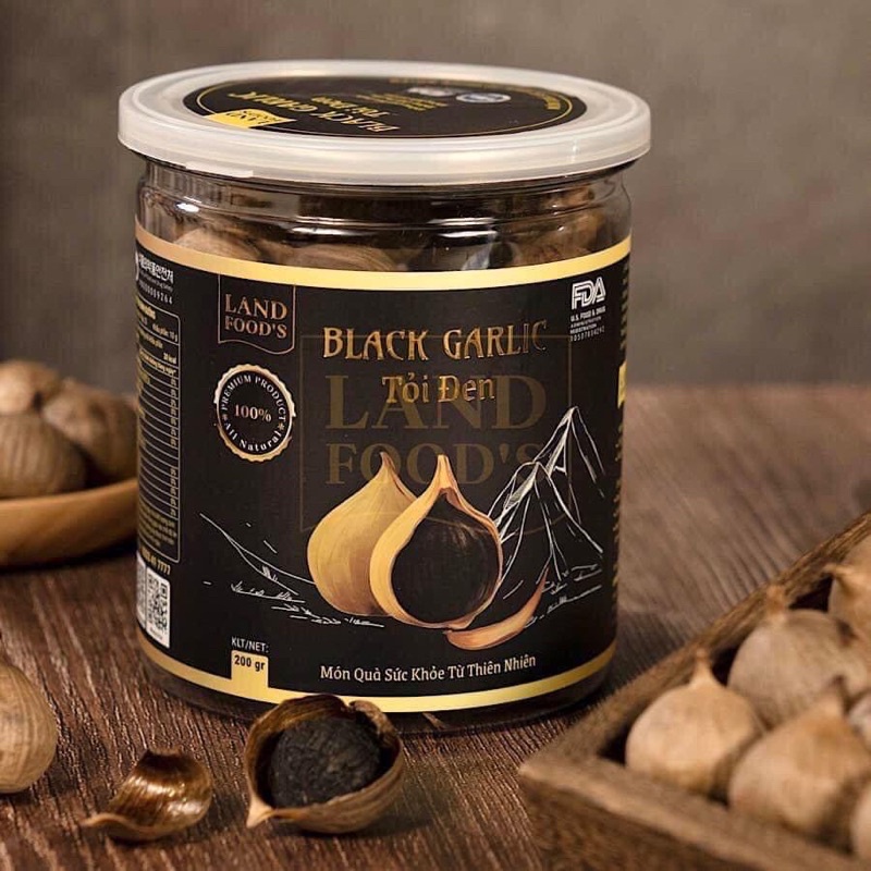 [CHÍNH HÃNG SHOPEE] Tỏi Đen Cao Cấp LAND FOOD’S xuất khẩu, Thực phẩm bảo vệ sức khỏe