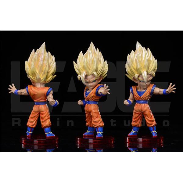 Mô hình Dragonball Resin chính hãng LEAGUE - Goku ssj2 & Vegeta majin WCF