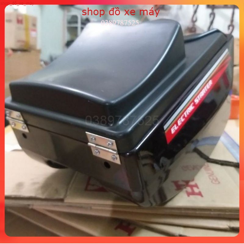 (rẻ vô đối) thùng đồ kiêm ghế ngồi cho bé huyền thoại xe honda DREAM super cúp (Gía sốc)