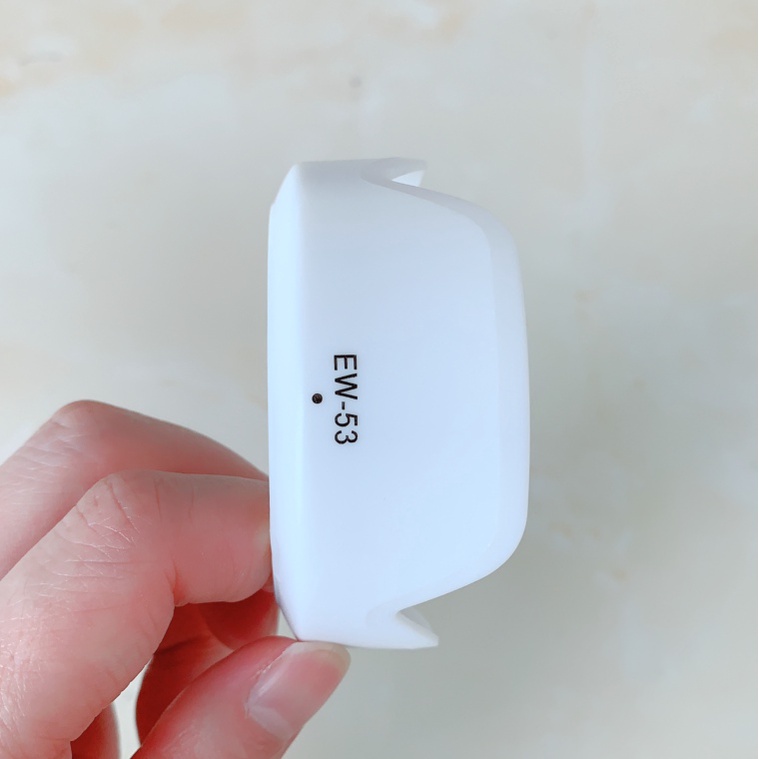 Hood EW-53 trắng loa che nắng cho lens EF-M 15-45mm