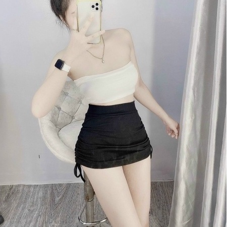 Áo ống chân váy rời đủ màu