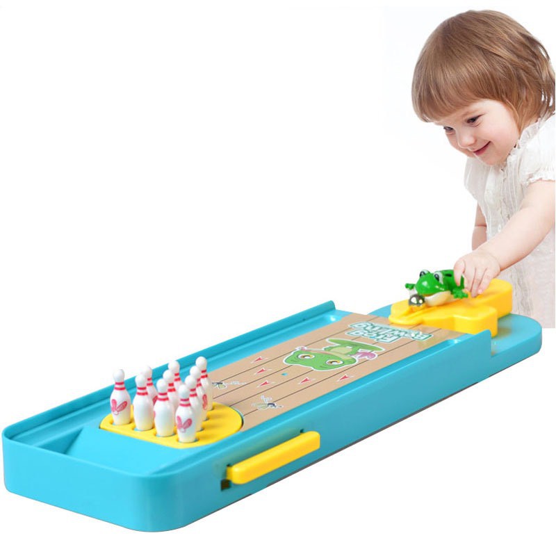 Bộ Đồ Chơi Bowling Mini Ếch Con Cho Bé