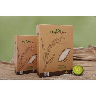 [FREESHIP 99K TOÀN QUỐC] GẠO HỮU CƠ ORGAGRO_NGỌC AN 2KG