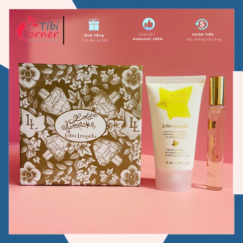 Set Nước Hoa Lolita Lempicka 7.5ml và lotion 50ml