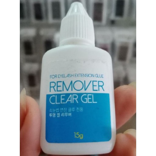 Remover clear gell, nước tháo mi,gỡ mi nhanh không cay.dụng cụ nối mi mr Tuấn.