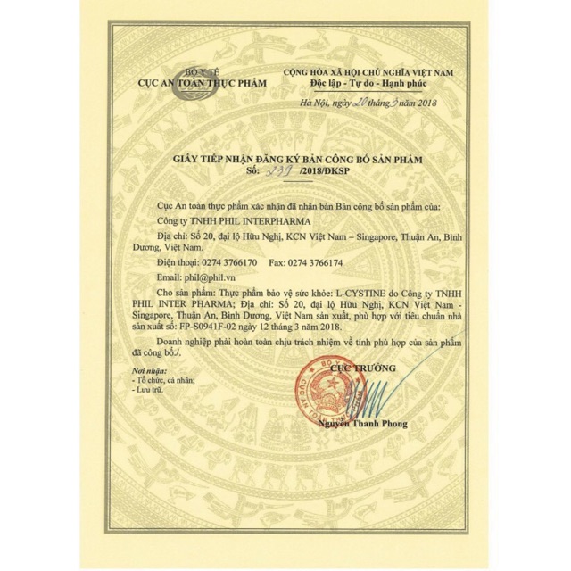 VIÊN BỔ L-CYSTINE PHLS HỖ TRỢ ĐẸP DA