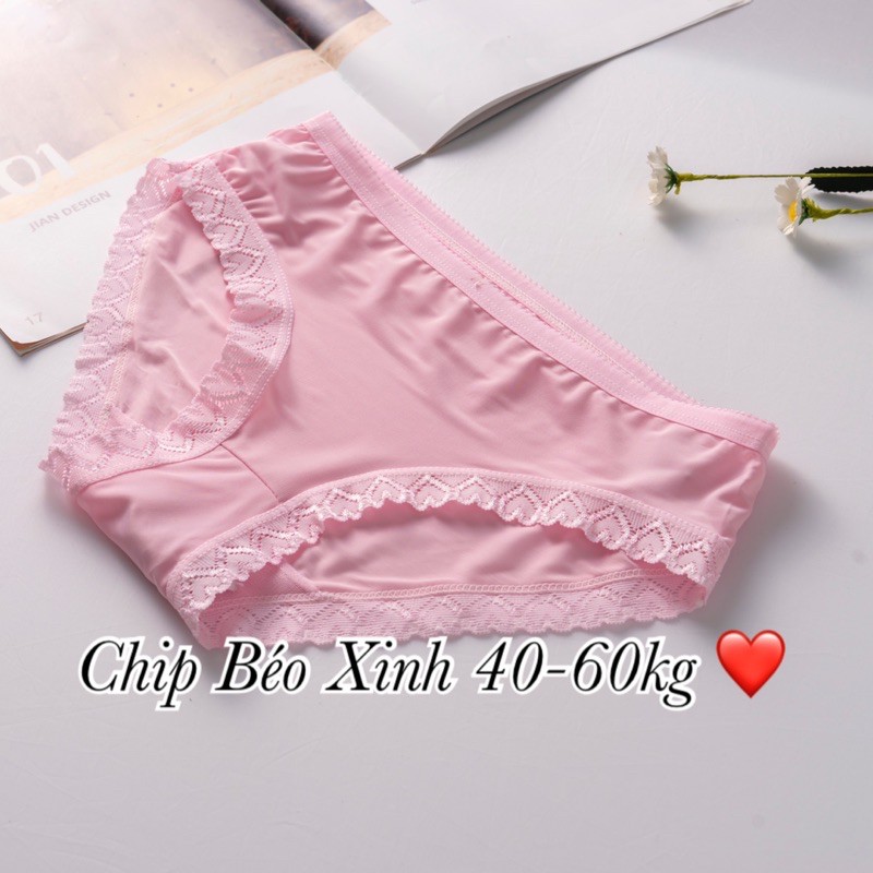 Quần Lót Ren 40-58kg Cao Cấp Kiểu Dáng Đẹp Vải thun Lạnh Mặc Cực Thích | BigBuy360 - bigbuy360.vn