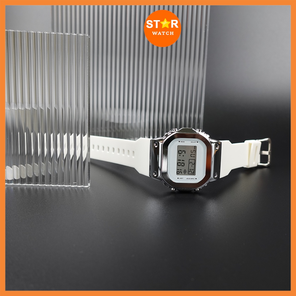 [Bảo Hành 24 Tháng + Quà Tặng 50k] Đồng Hồ Nam Nữ 5600 Viền Thép Không Gỉ, Chống Nước, 3 Màu Thời Trang - Star Watch | BigBuy360 - bigbuy360.vn