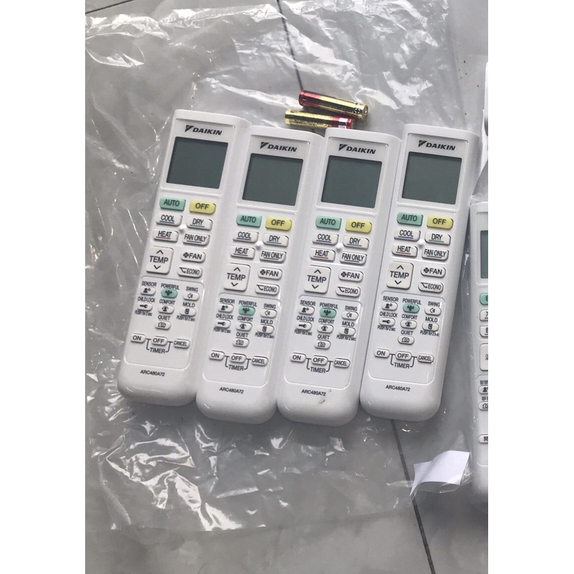 Remote điều khiển điều hòa Daikin ARC480A72 chính hãng