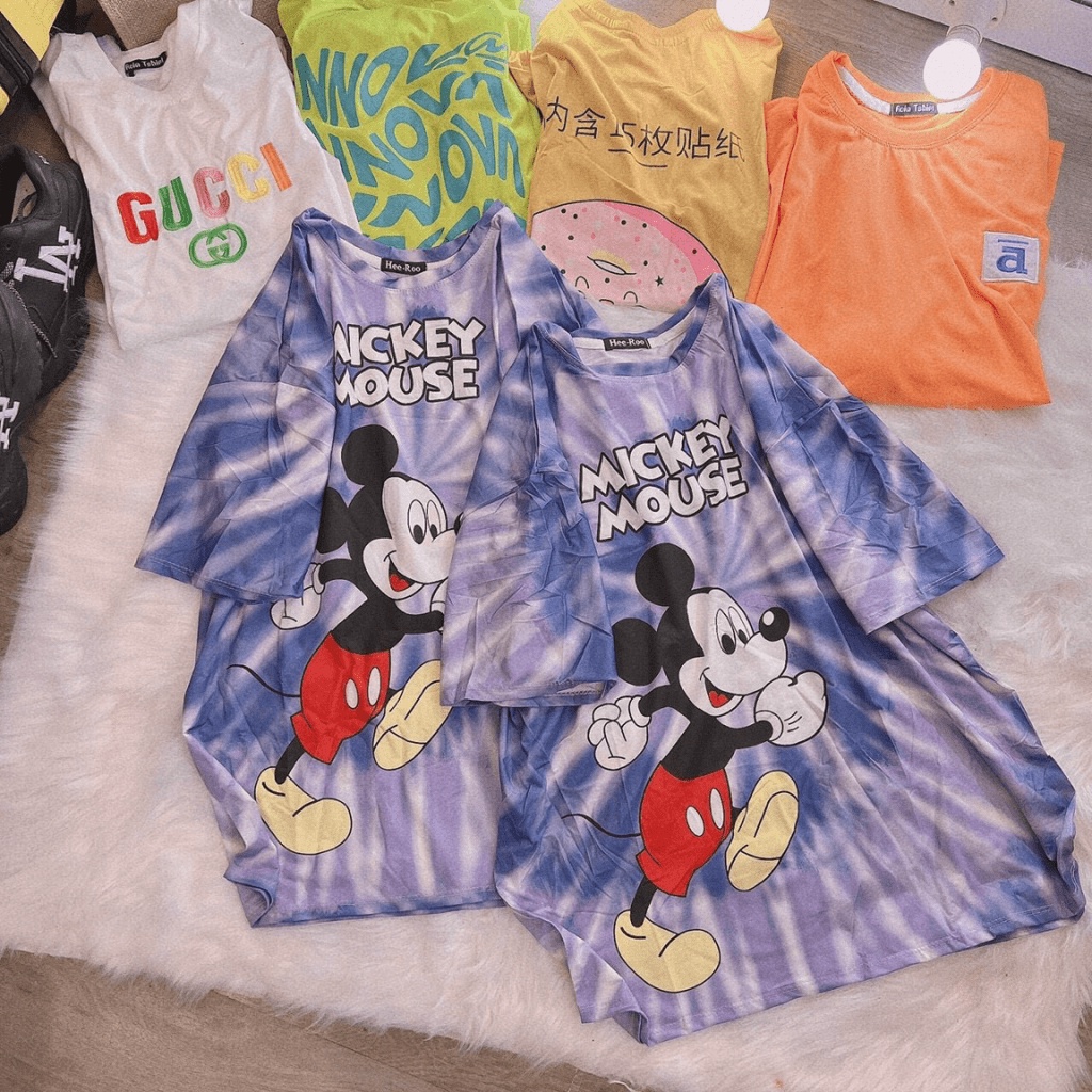 (HCM) ÁO THUN IN LOANG FORM RỘNG NỮ SIÊU XINH , THỜI TRANG HÀN QUỐC HOT HIT CHO GENZ KOKO MI FASHION