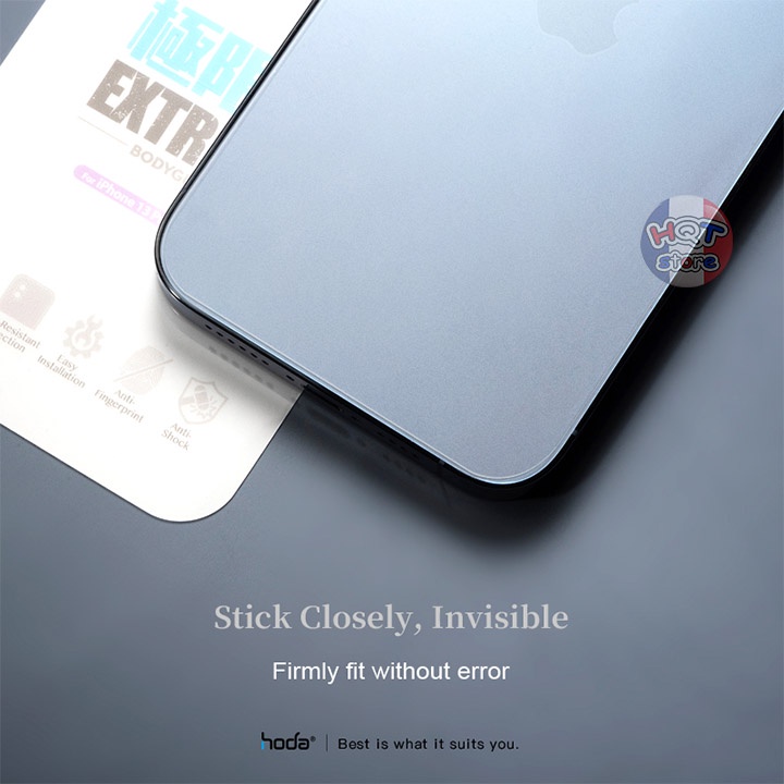 Dán nhám mặt lưng PPF HODA Extreme Matte cho IP 13 Pro Max / 13 Pro chống vân tay