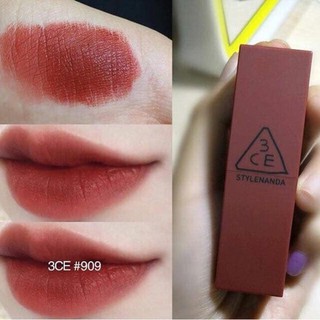 SON 3CE LIP COLOR MATTE  #909 Đỏ Đất