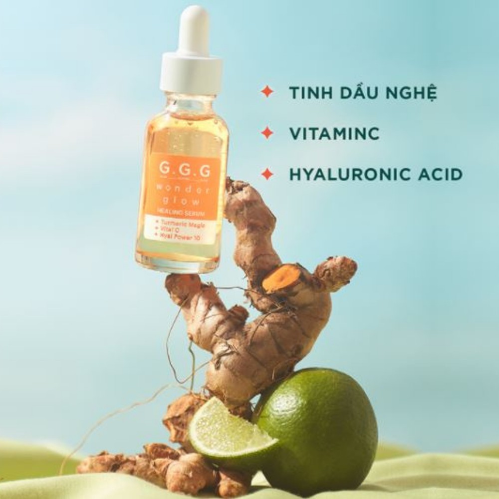 Tinh Chất Dưỡng Sáng GGG Wonder Glow Healing Serum 10ml