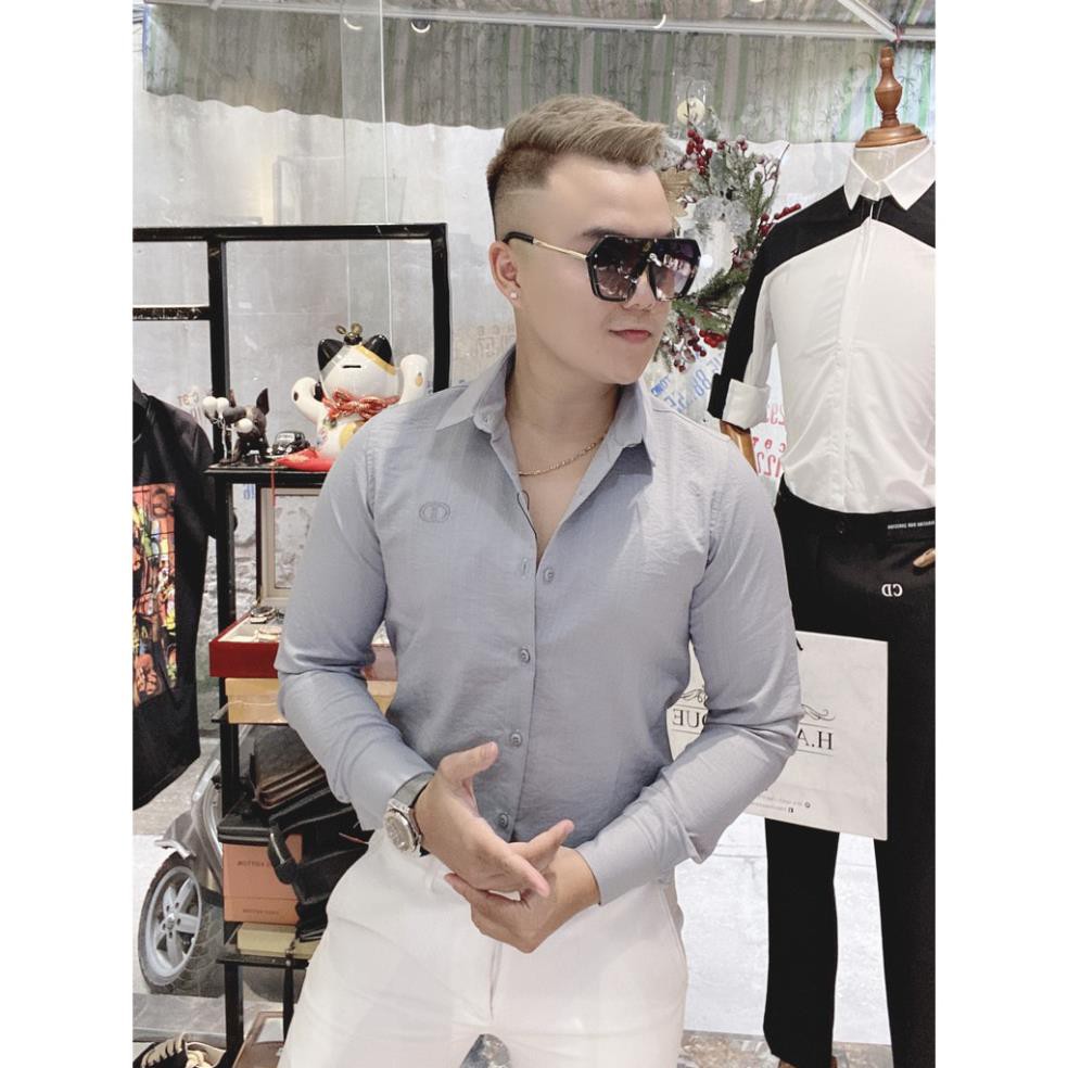 Áo sơ mi nam dài tay chất đũi siêu mát 3 màu dáng hàn quốc linen xước MS-02 | BigBuy360 - bigbuy360.vn