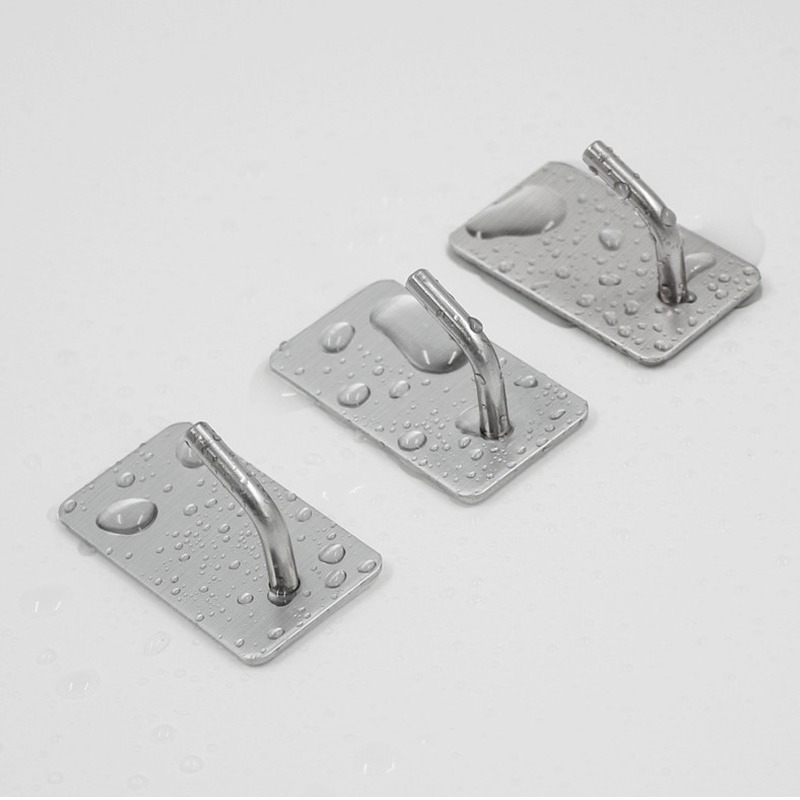 Móc Treo Đồ Đa Năng Dán Tường Bằng Thép Không Gỉ