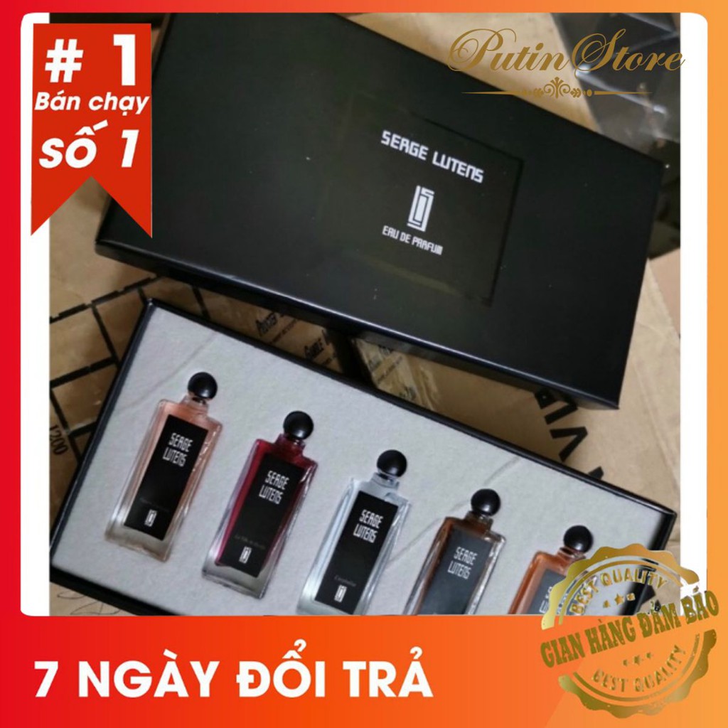 Set Bộ Nước Hoa Serge Lutens Mini 5 chai/ 5ml chai chuẩn auth