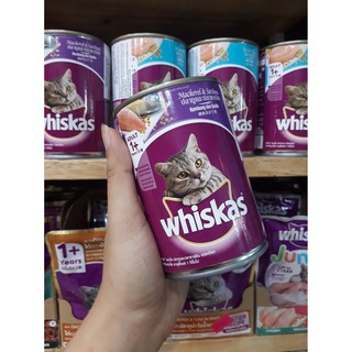 [hỏa tốc pettohouse gò vấp] Combo 3 lon pa tê cho mèo vị cá biển cá ngừ cá mòi Whiskas 400g ocean fish tuna sardine