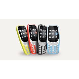 Điện thoại Nokia 3310 Màn hình: TFT LCD2.4"65.536 màu SIM: 2 Micro SIMHỗ trợ 2G Danh bạ:  2000 số Pin: 1200 mAh