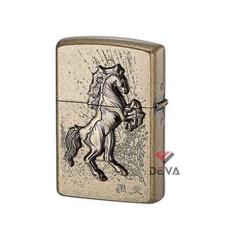 Bật-lửa 𝘹𝑎̆𝘯𝘨 đá zorro emblem hình ngựa z92047