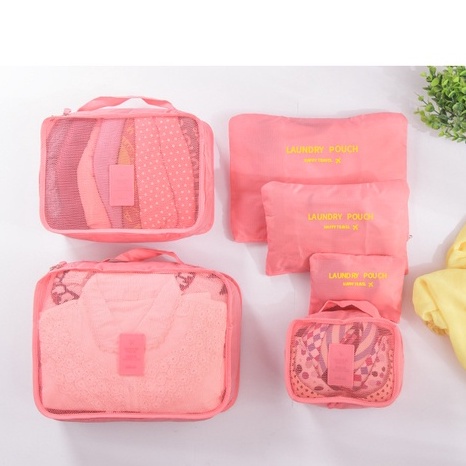 ♈✆Set Bộ 7 Túi Đựng Đồ Du Lịch Đa Năng Sắp Xếp Tiện Dụng