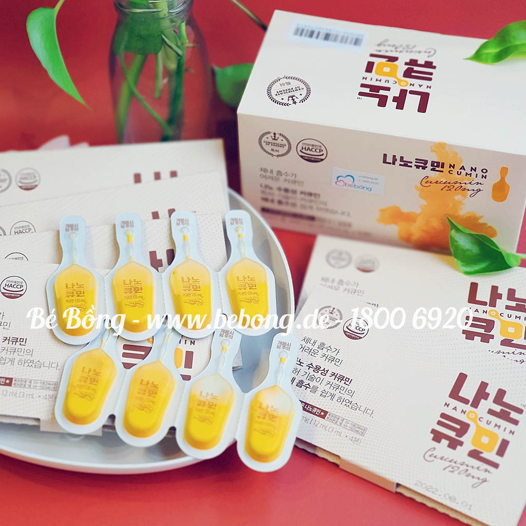 Tinh chất nghệ Nano Curcumin Hàn Quốc 96ml