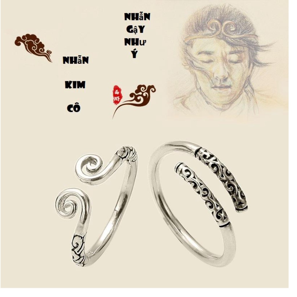 Nhẫn Kim Cô - Nhẫn Gậy Như Ý  Cực Đẹp ---GIÁ HỦY DIỆT
