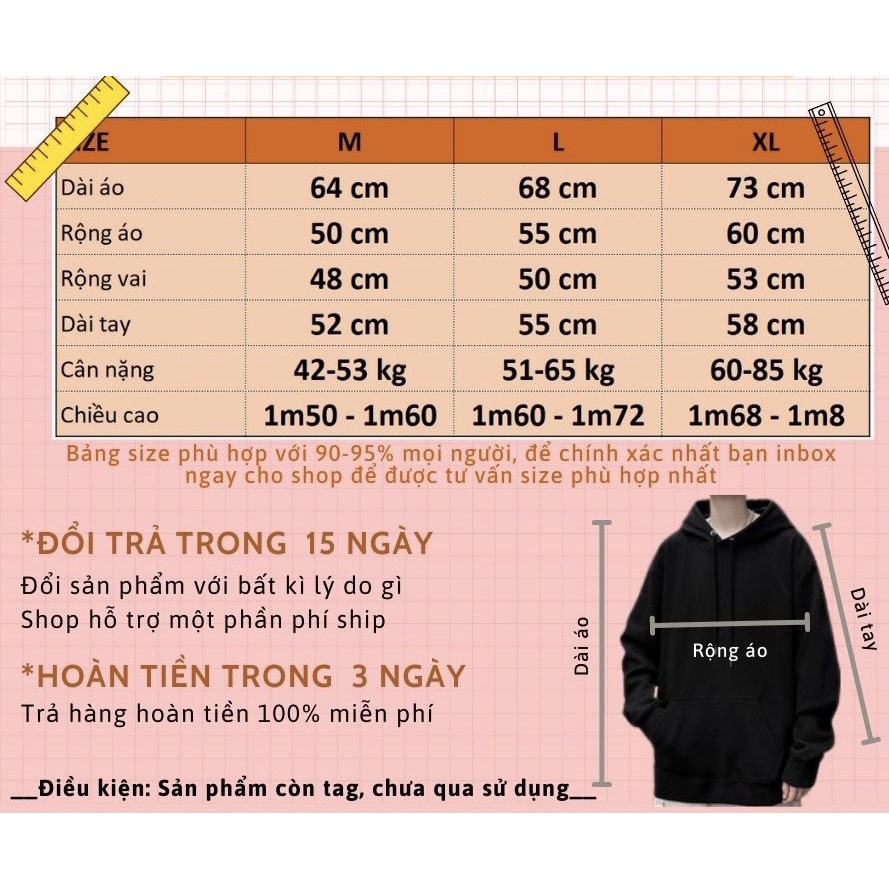 Áo hoodie unisex dưới 85kg - Vá logo thêu This & that áo khoác nỉ nữ form rộng | BigBuy360 - bigbuy360.vn