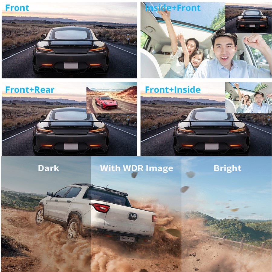 Camera hành trình xe hơi DVR 1080P HD 4.0 Inch 3 hỗ trợ quay đêm
 | BigBuy360 - bigbuy360.vn