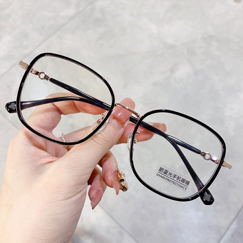 Kính Mát Chống Ánh Sáng Xanh Thời Trang Hàn Quốc Cho Nam Và Nữjz2812