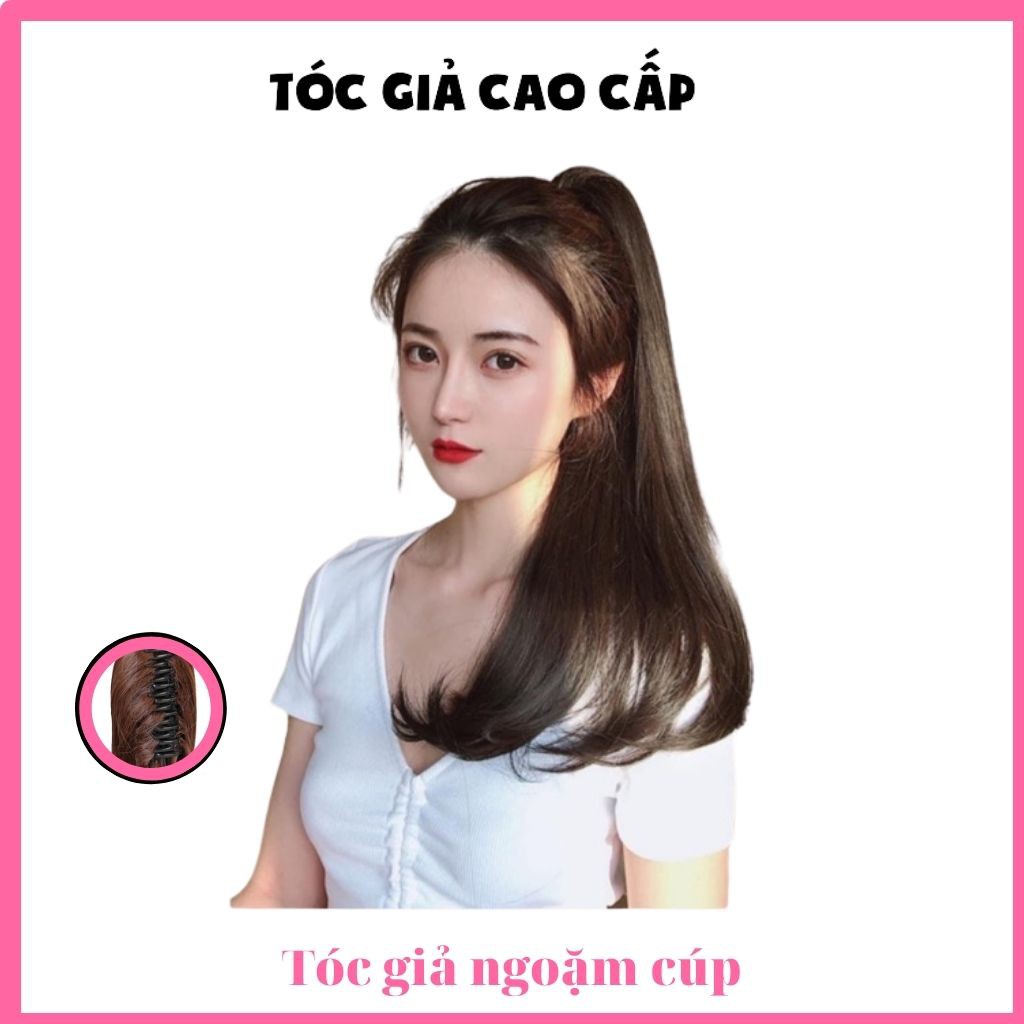 Tóc giả cúp FREESHIP❤️ ngoặm cúp n51